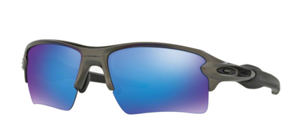 Oakley Sunglasses FLAK 2.0 XL Grey/Sapphire Iridium OO9188-61