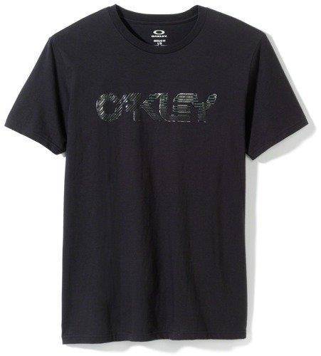 T-Shirt czarny Oakley z nadrukiem