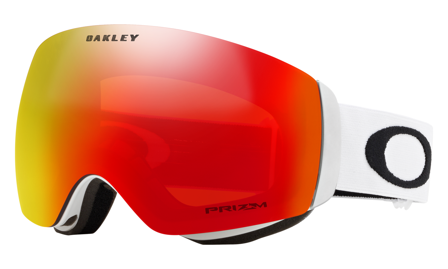OAKLEY Gogle zimowe FLIGHT DECK M Matte White/Prizm Snow Torch Iridium OO7064-24