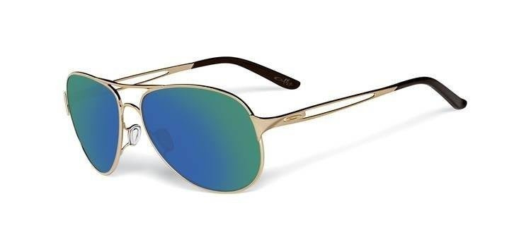 Oakley Okulary CAVEAT Polished Gold/Jade Iridium OO4054-15