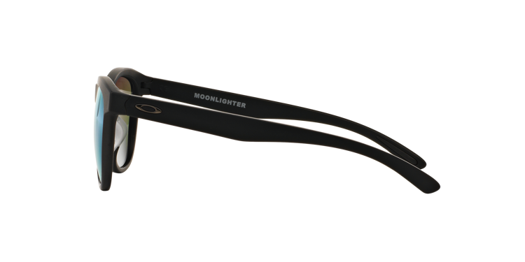 Oakley Okulary Przeciwsłoneczne MOONLIGHTER Matte Black/Violet Iridium Polarized OO9320-09