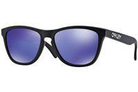 Oakley Sunglasses Frogskins Matte Black/Violet Iridium 24-298