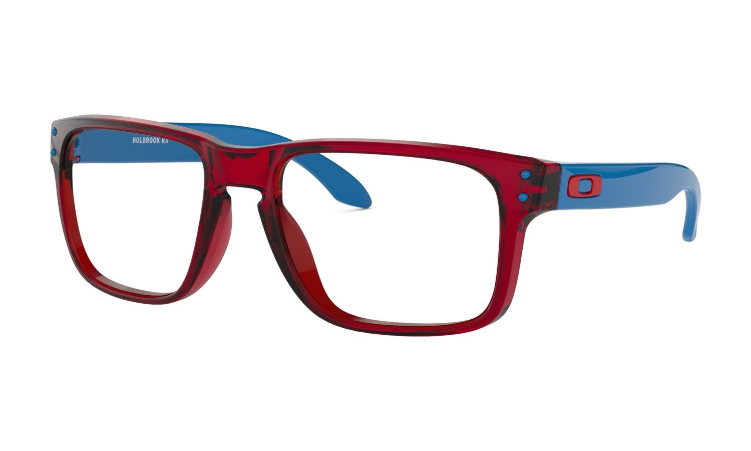 red oakley glasses