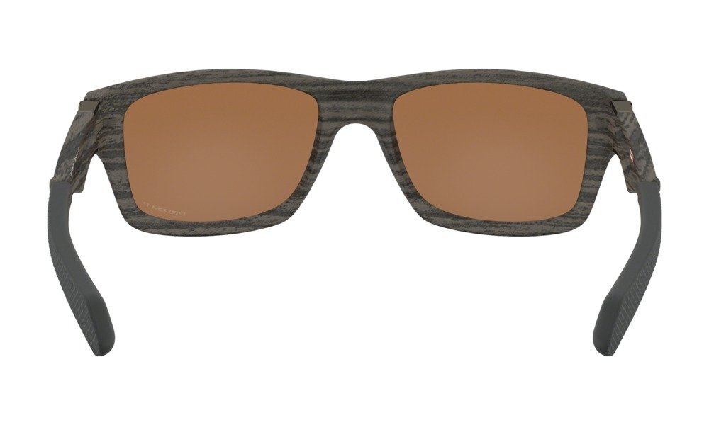 oakley mens woodgrain jupiter polarized sunglasses