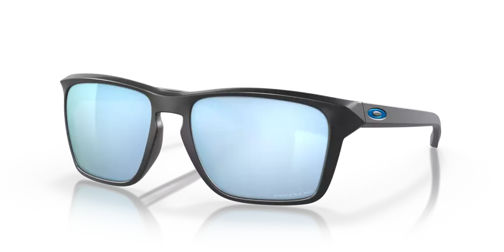 Oakley Sunglasses SYLAS Matte Black/Prizm Deep Water Polarized OO9448-17