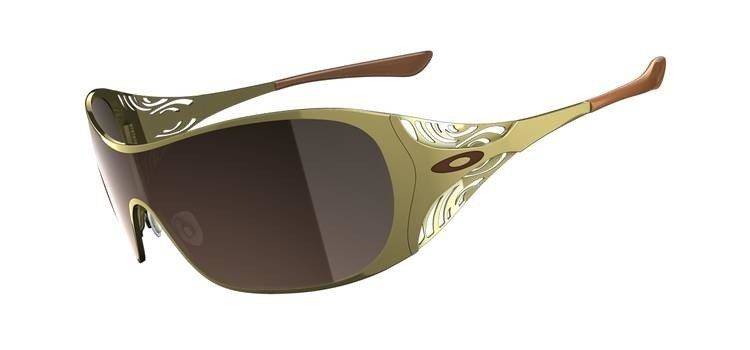Oakley Sunglasses LIV Polished Gold/VR50 Brown Gradient 05-668