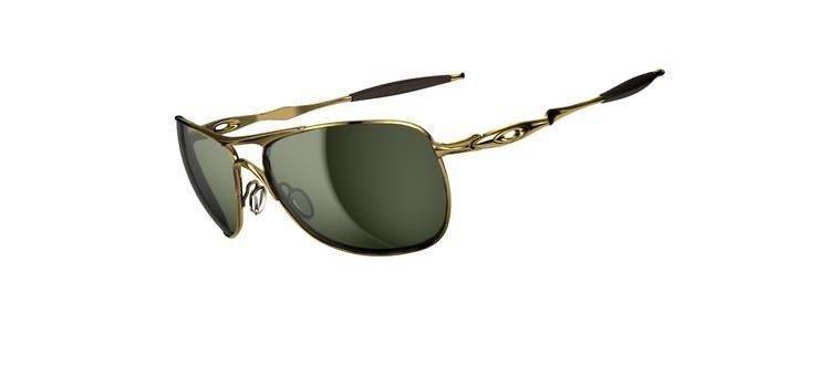 Oakley Sunglasses  CROSSHAIR Polished Gold/Dark Grey OO4060-01