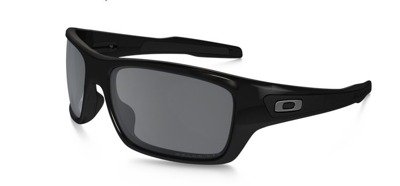 Oakley Sunglasses TURBINE Polished Black/Black Iridium Polarized OO9263-08