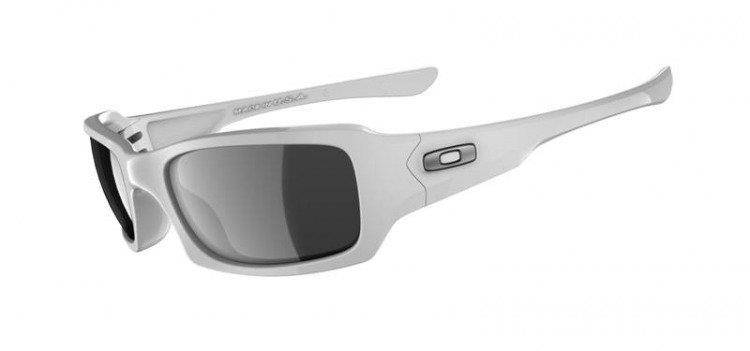 Oakley Sunglasses FIVES SQUARED Polished White/Black Iridium 03-443