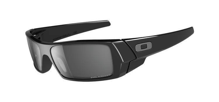 Oakley Sunglasses GASCAN Polished Black/Grey Polarized 12-891