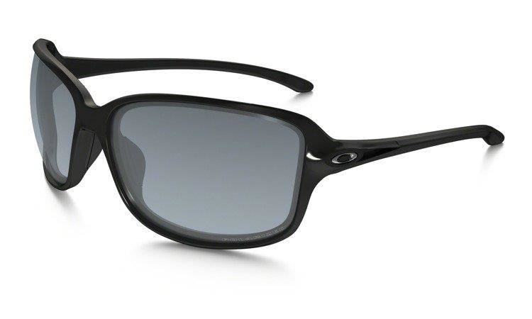 OAKLEY Okulary COHORT Polished Black / Gray Gradient Polarized OO9301-04