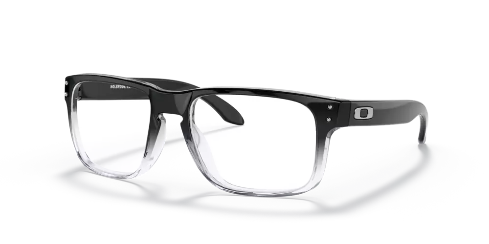 OAKLEY Okulary korekcyjne HOLBROOK RX Polished Black Clear Fade/Clear OX8156-06
