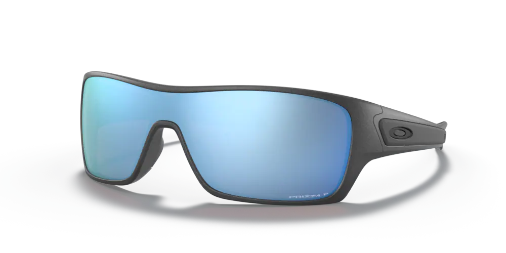 Oakley Sunglasses TURBINE ROTOR Steel / Prizm Deep H2O Polarized OO9307-09