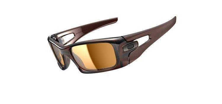 Oakley Sunglasses  CRANKCASE Polished Rootbeer/Bronze Polarized OO9165-07