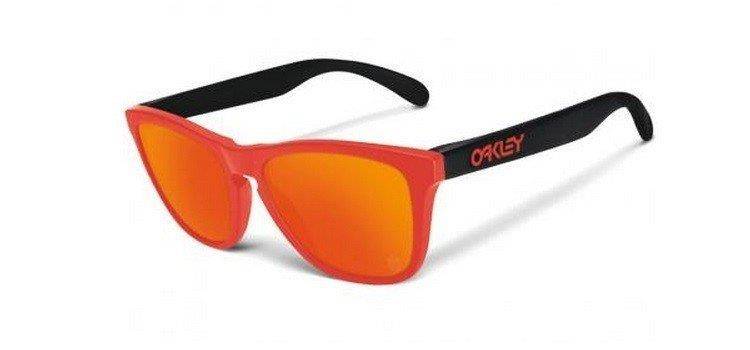 Oakley Okulary Frogskins Heritage Red/Fire Iridium OO9013-34