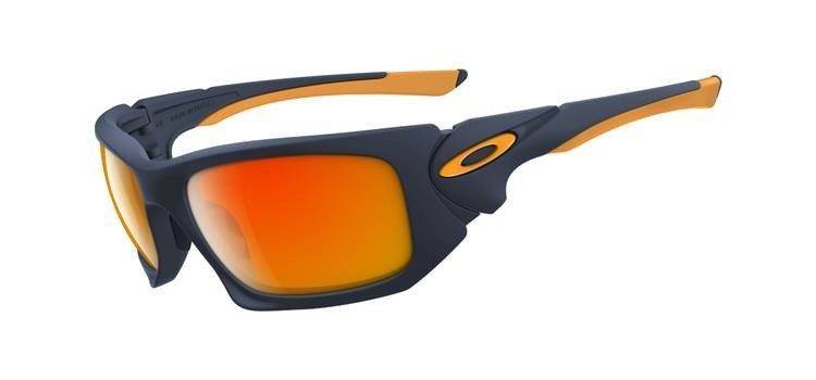 Oakley Sunglasses  SCALPEL Bunker Blue/Fire Iridium OO9095-16