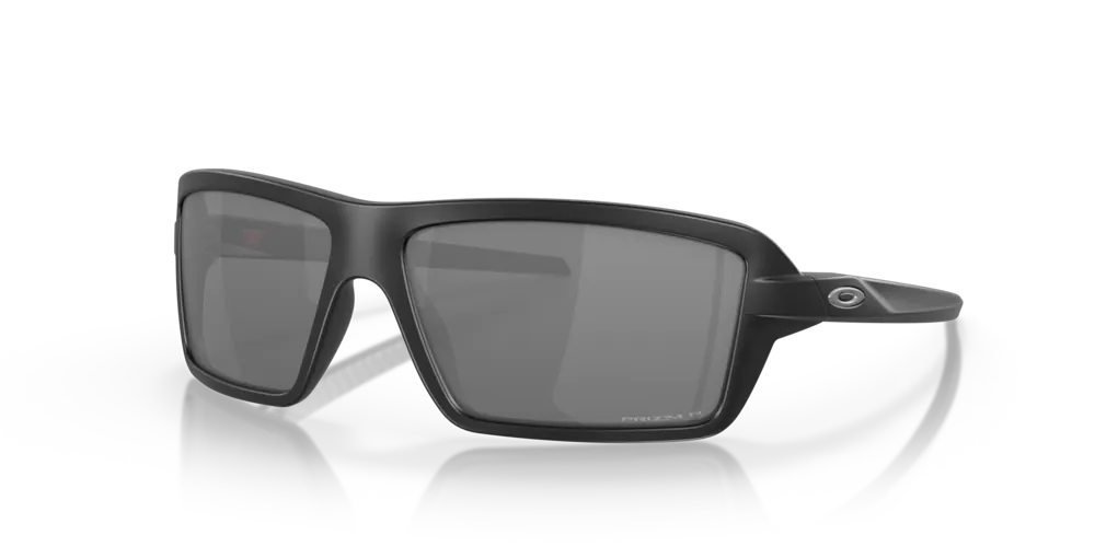 Oakley Okulary przeciwsłoneczne CABLES OO9129-02 Matte Black, Prizm Black Polarized