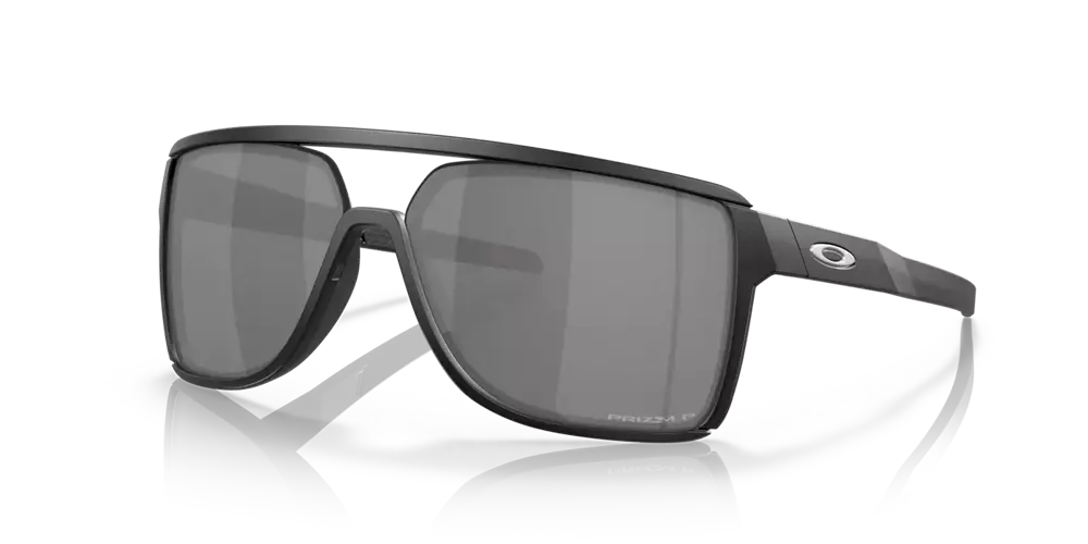 Oakley Okulary przeciwsłoneczne Castel Matte Black Ink, Prizm Black Polarized OO9147-02