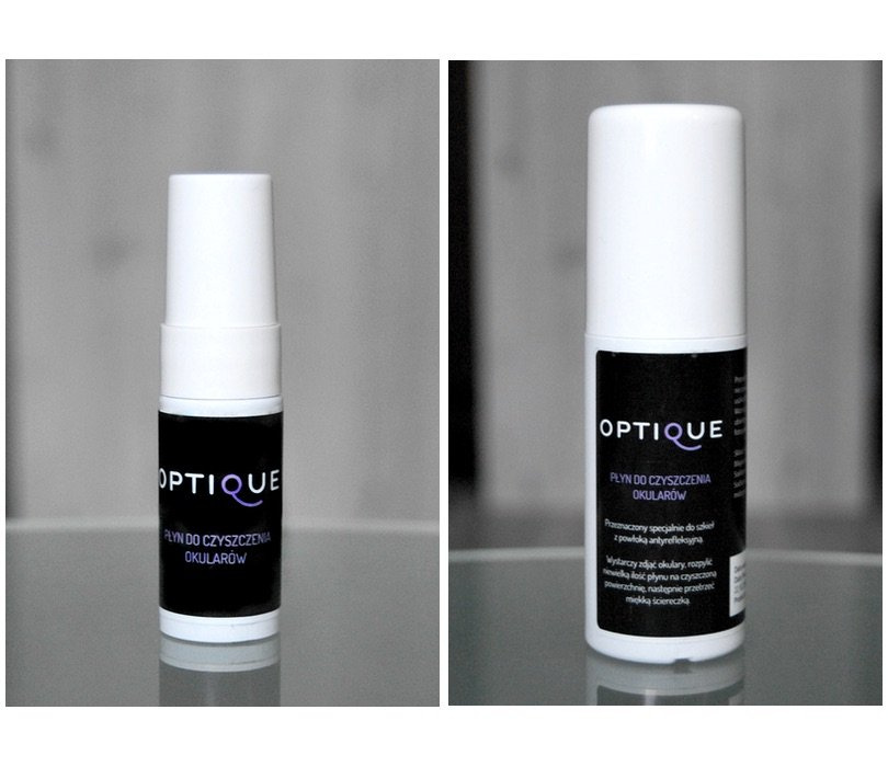 Liquid for cleaning glasses OPTIQUE (85ml) Płyn do okularów (Duży