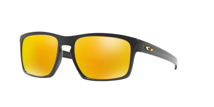OAKLEY Sunglasses SLIVER Polished Black / Fire Iridium OO9262-27