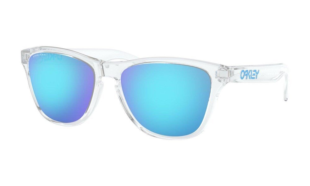Oakley Sunglasses  Junior FROGSKINS XS Polished Clear/Prizm Sapphire OJ9006-15