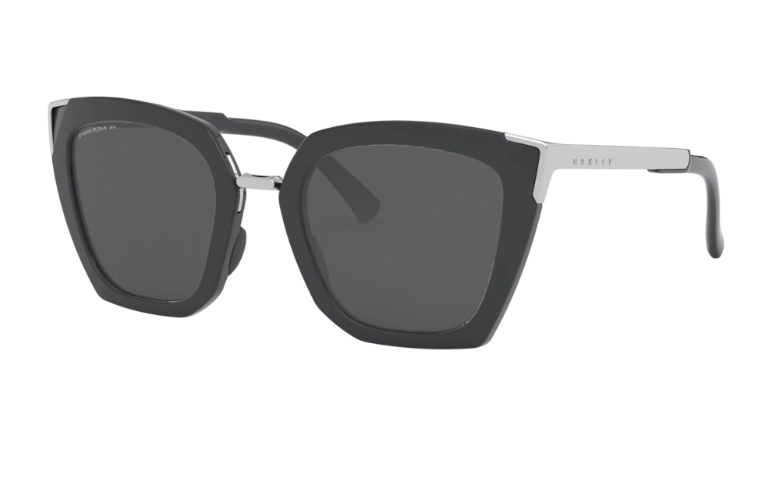 Oakley Okulary przeciwsłoneczne SIDE SWEPT Carbon/Prizm Black Polarized OO9445-02