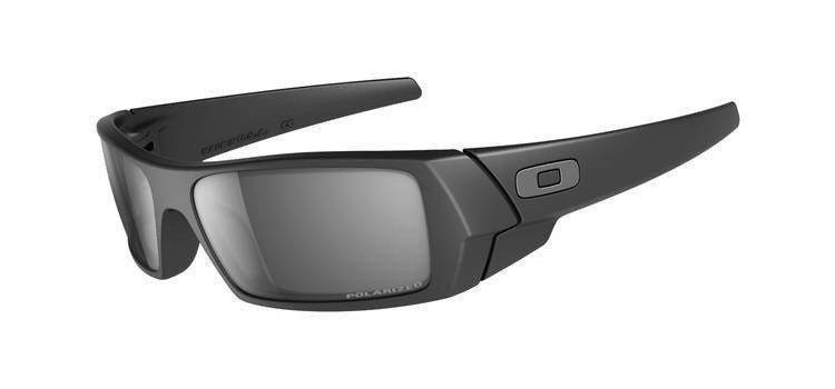 Oakley Sunglasses Gascan Matte Black /Black Iridium Polarized 12-856