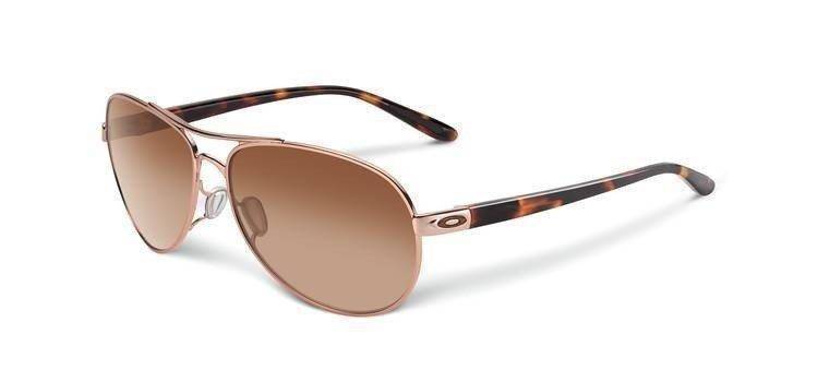 Oakley Sunglasses  FEEDBACK Rose Gold/VR50 Brown Gradient OO4079-01