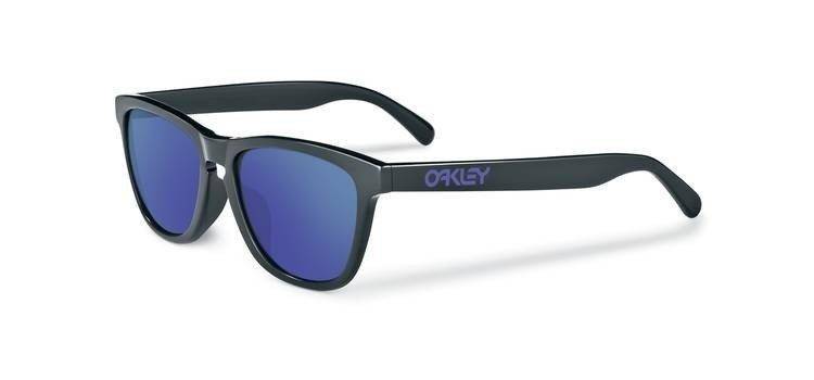 Oakley Okulary Frogskins Toxic Blast/Dark Grey/Violet Iridium OO9013-33