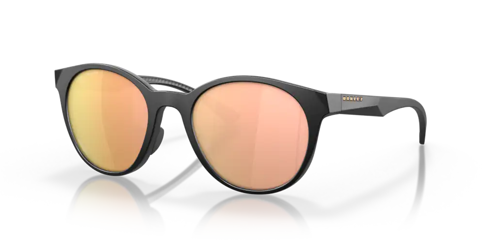 Oakley Sunglasses SPINDRIFT Matte Black, Prizm Rose Gold Polarized OO9474-08