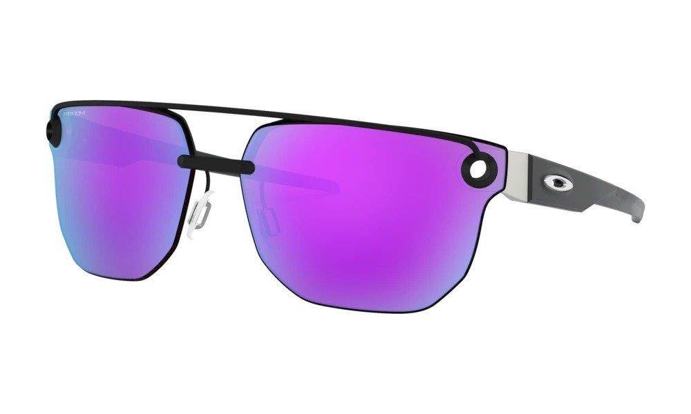 Oakley Okulary przeciwsłoneczne CHRYSTL Matte Black/Prizm Violet  OO4136-09