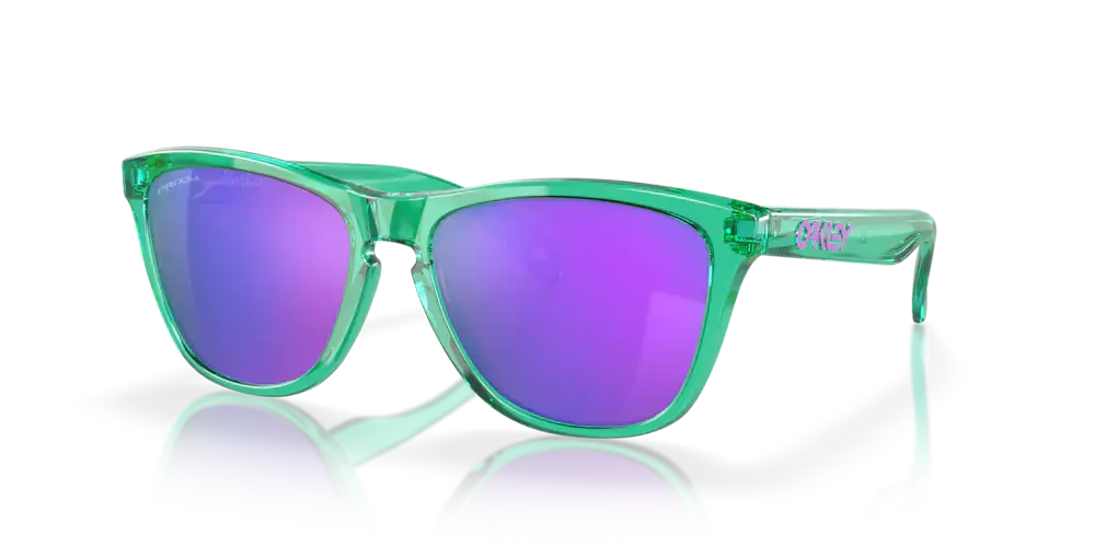 Oakley Okulary przeciwsłoneczne FROGSKINS Translucent Celeste/Prizm Violet OO9013-J8