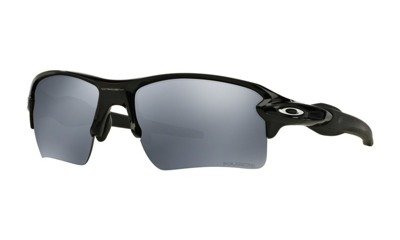 Oakley Sunglasses FLAK 2.0 XL Polished Black/Black Iridium Polarized OO9188-08