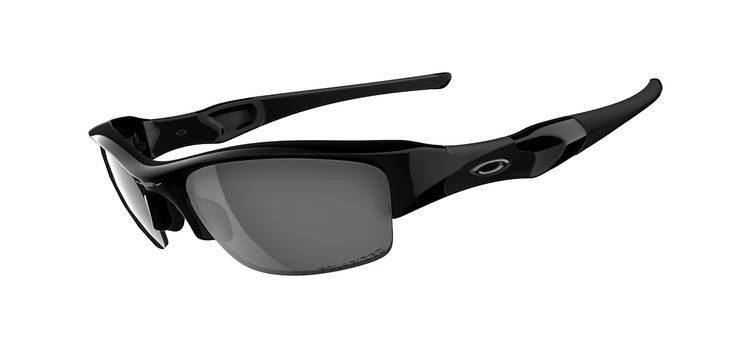 Oakley Sunglasses  FLAK JACKET Jet Black/Black Iridium Polarized 12-900