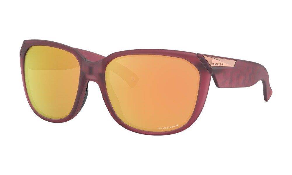 Oakley Sunglasses REV UP Unison Collection Matte Translucent Polarized/Prizm Rose Gold OO9432-09