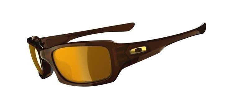Oakley Sunglasses  FIVES SQUARED Polished Rootbeer/Bronze Polarized OO9238-08