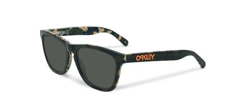Oakley Sunglasses ERIC KOSTON SIGNATURE SERIES Frogskins LX Night Camo/Dark Grey OO2043-13