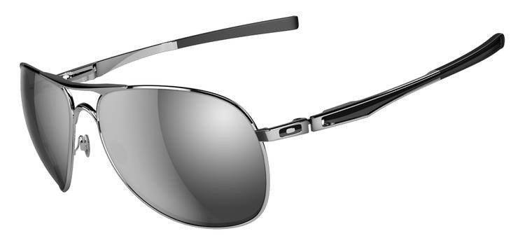Oakley Sunglasses PLANTIFF Polished Chrome/Chrome Iriidum OO4057-03