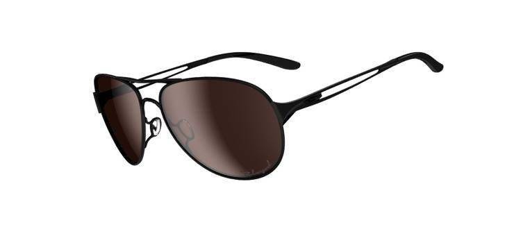 Oakley Sunglasses  CAVEAT Polished Black/OO Grey Polarized OO4054-03