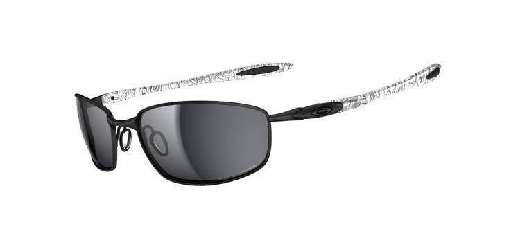 Oakley Sunglasses  BLENDER Dark/Black History Text/OO Black Iridium Polarized OO4059-06
