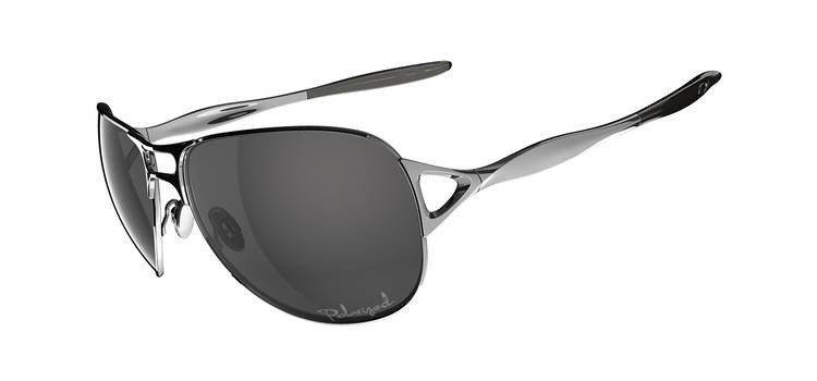 Oakley Sunglasses HINDER Polished Chrome/Grey Polarized OO4043-04