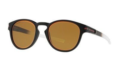 Oakley Okulary przeciwsłoneczne  LATCH Matte Black/Prizm Bronze OO9265-36