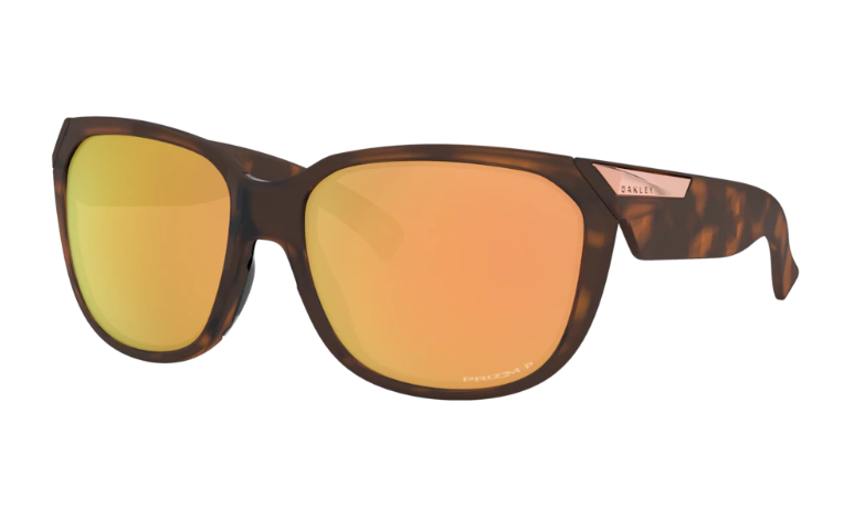 Oakley Sunglasses Matte Brown Tortoise/Prizm Rose Gold Polarized OO9432-10