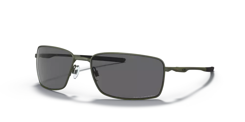Oakley Okulary Przeciwsłoneczne SQUARE WIRE Carbon/Grey Polarized OO4075-04