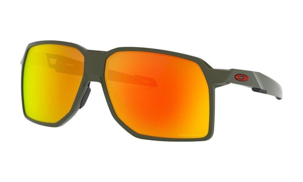Oakley Okulary przeciwsłoneczne PORTAL Moss/Prizm Ruby Polarized OO9446-03