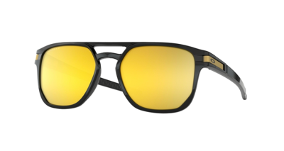 Oakley Sunglasses LATCH BETA Polished Black/Prizm 24K Polarized OO9436-04