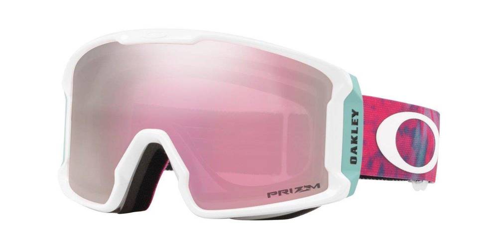 Oakley Goggles Line Miner XM Tranquil Flurry Arctic Surf / Prizm Snow Hi Pink Iridium OO7093-14