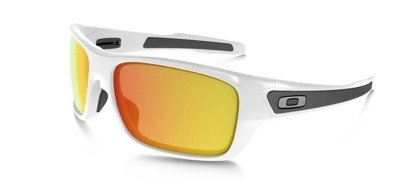 Oakley Sunglasses TURBINE Polished White/Fire Iridium OO9263-04