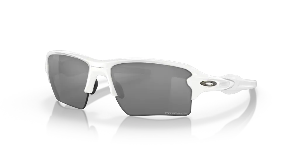Oakley Sunglasses FLAK 2.0 XL Polished White/Prizm Black Polarized OO9188-81
