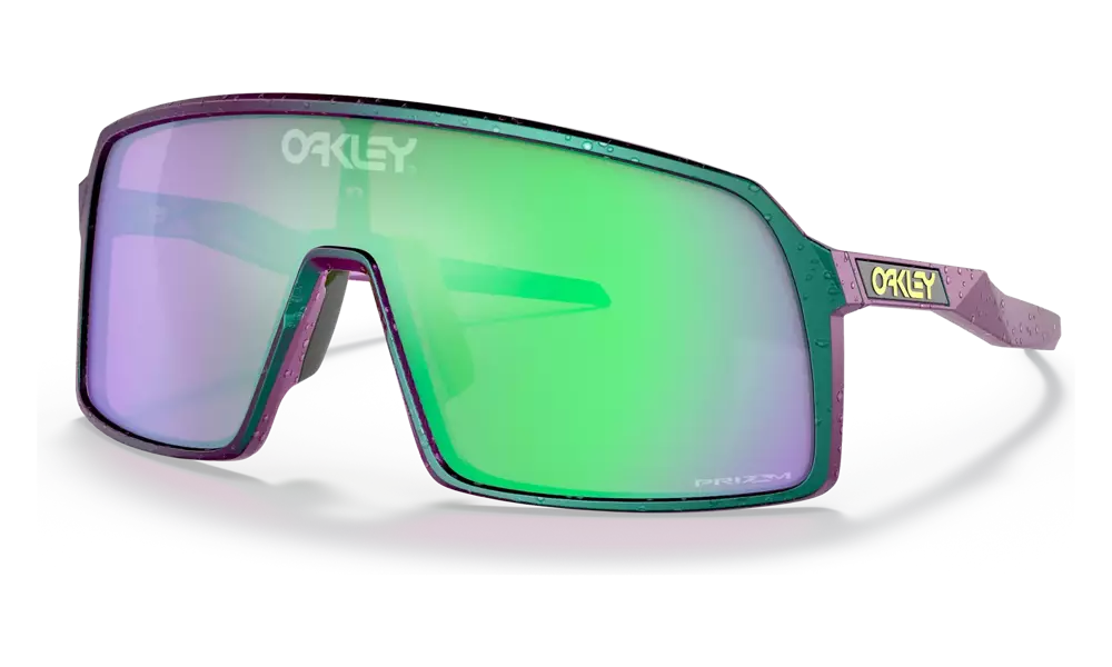 Oakley Okulary przeciwsłoneczne SUTRO Green Purple Splatter/Prizm Road Jade OO9406-59